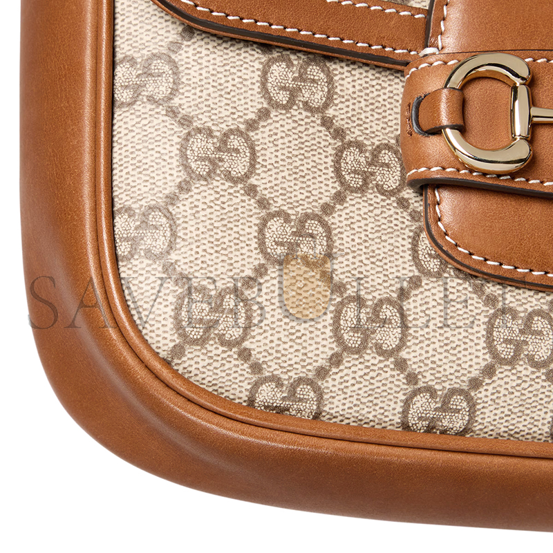 G*u*i horsebit 1955 soft small shoulder bag 815205 (20*14.5*5.1cm)